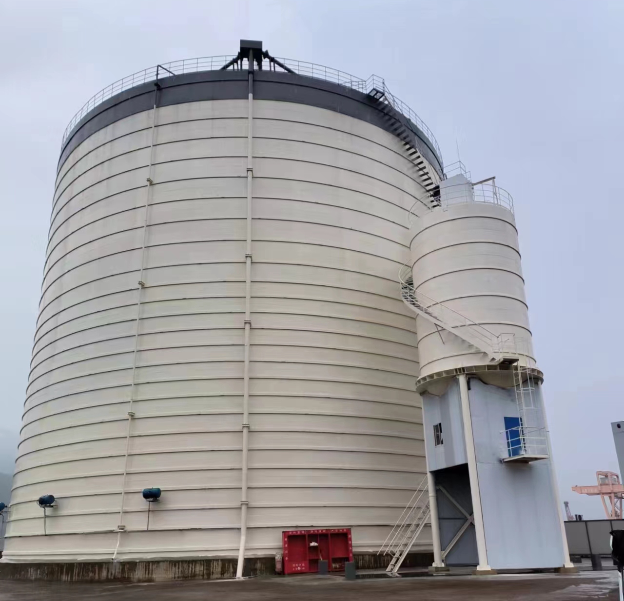 叶县10万吨水泥钢板库