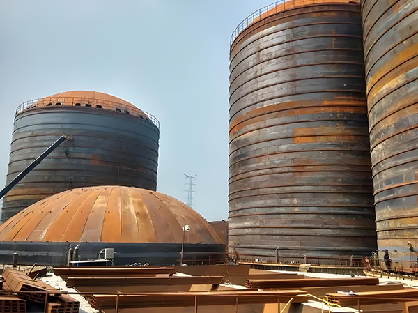 叶县焦粉钢板仓